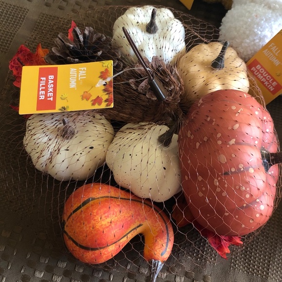 Decorative Fall Pumpkin Set - Picture 2 of 8